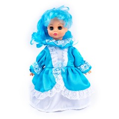 Кукла-перчатка Весна Девочка с голубыми волосами