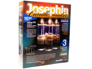 Гелевые свечи с коллекционными морскими раковинами Набор №3 (Josephine). Вид 1