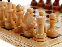 Шахматы обиходные инкрустированные. Вид 4