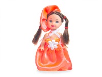 Кукла Танюшка оранжевая. Вид 4