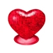 3D Головоломка Crystal Puzzle Сердце красное. Вид 3