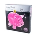 3D Головоломка Crystal Puzzle Копилка свинья розовая